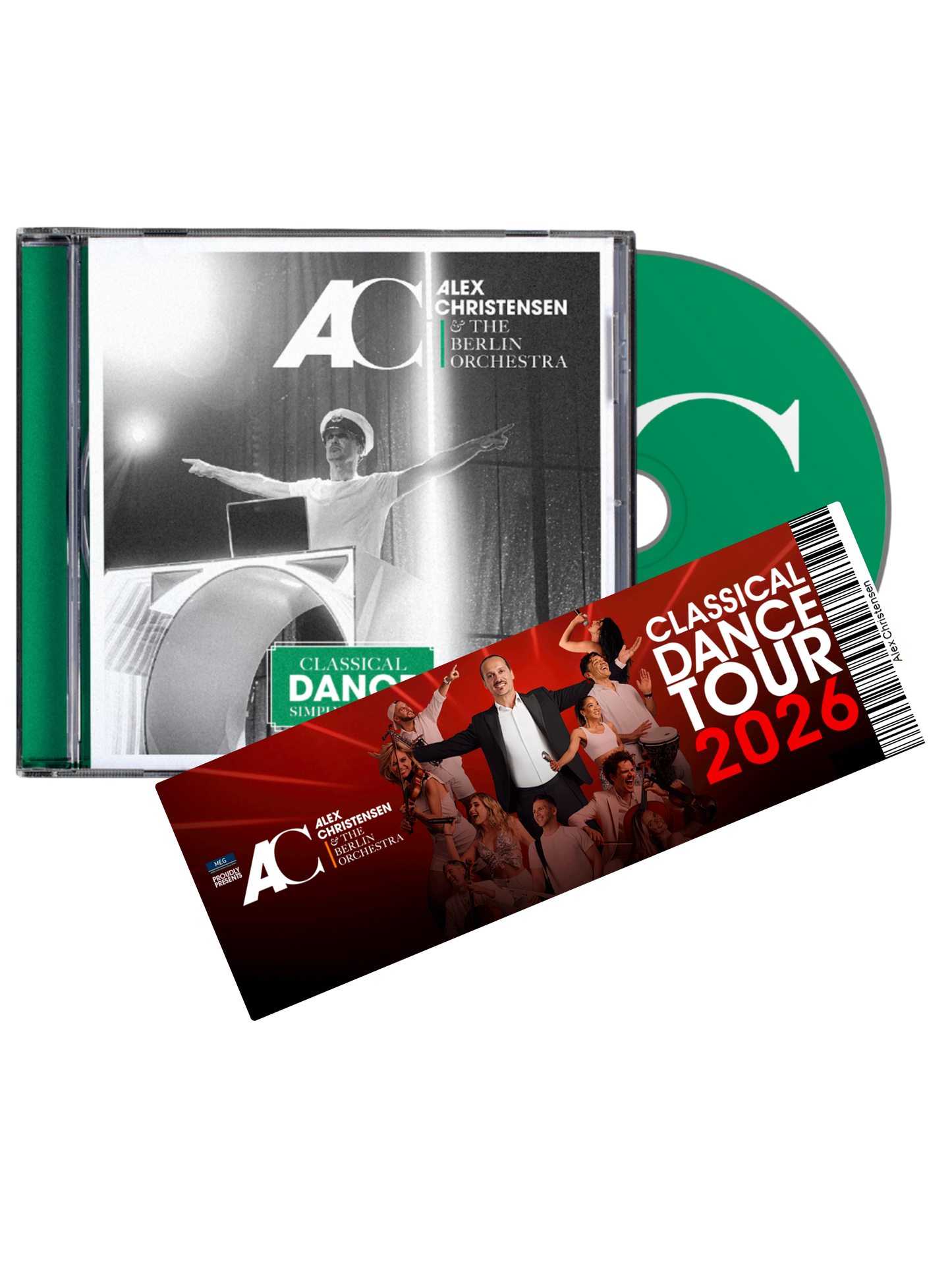 CD & Ticketbundle - Alex Christensen & The Berlin Orchestra - Leipzig